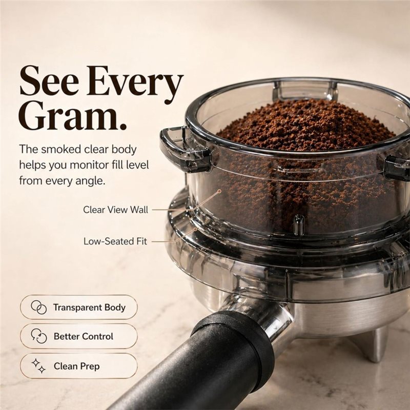 B51CNEU! Twist-Lock-Siebträger – Breville Espresso Barista Express Bewertung und Preis